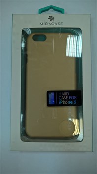 (1003985) Чехол (клип-кейс) Miracase для Apple iPhone 6 Plus MS-8403 quicksand золотистый - фото 11194