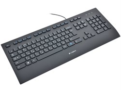 (120630) Клавиатура Logitech K280e Corded Keyboard Black USB (920-005215) - фото 12865