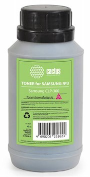 (1007018) Тонер для принтера Cactus CS-TSG3M-45 пурпурный (флакон 45гр) Samsung CLP-300 - фото 13117