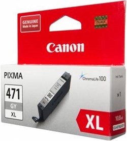 (1007031) Картридж струйный Canon CLI-471XLGY 0350C001 серый для Canon Pixma MG5740/MG6840/MG7740 - фото 13131