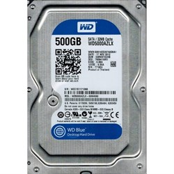 (1006989) Жесткий диск WD Original SATA-III 500Gb WD5000AZLX Blue (7200rpm) 32Mb 3.5&quot;