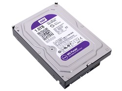 (1006990) Жесткий диск WD Original SATA-III 1Tb WD10PURX Purple 64Mb 3.5" - фото 13255