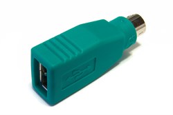 (1007373) Переходник USB PS/2/USB A (f)