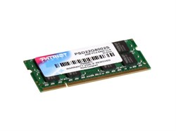 (1007815) Память DDR2 2Gb 800MHz Patriot PSD22G8002S RTL PC2-6400 CL6 SO-DIMM 200-pin 1.8В - фото 14547