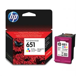 (1008310) Картридж струйный HP 651 C2P11AE многоцветный для HP DJ IA (300стр.) - фото 15588