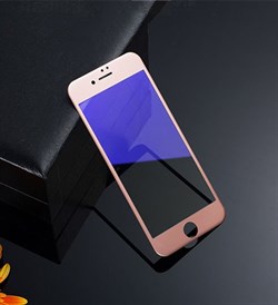 (1008812) Стекло защитное 3D Curved Anti-Blue Ray REMAX для iPhone 7 (rose gold)