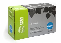 (3330734)  Картридж лазерный CACTUS CS-CB400A черный для принтеров HP CLJ CP4005,7500стр - фото 16567
