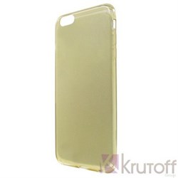 (1008823) Накладка силиконовая для iPhone 7 прозрачно-золотая - фото 17064