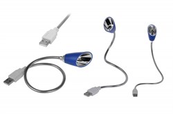 (1010274) OXION OLT002 USB-светильник со светодиодами, голубой (OLT002BL)(25)(100) - фото 18600