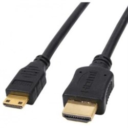 (1010424) Кабель HDMI to miniHDMI  v1.4, 1м, Exegate EX257910RUS (19M -19M) позолоченные контакты - фото 18825