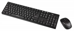 (1010483) Клавиатура + мышь Oklick 210M клав:черный мышь:черный USB беспроводная - фото 18907