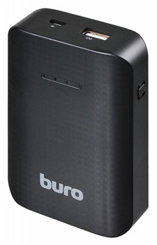 (1011216) Мобильный аккумулятор Buro RC-7500 Li-Ion 7500mAh 1A черный 1xUSB