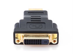 (1011482) Переходник HDMI-DVI Cablexpert A-HDMI-DVI-3, 19M/25F, золотые разъемы, пакет - фото 19968