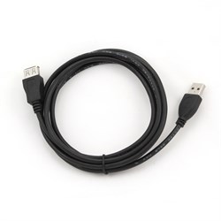 (1011729) Кабель удлинитель USB 2.0 Гарнизон GCC-USB2-AMAF-1M, AM/AF, 1м, пакет - фото 20165