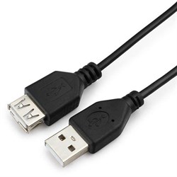 (1011728) Кабель удлинитель USB 2.0 Гарнизон GCC-USB2-AMAF-0.5M, AM/AF, 0.5м, пакет - фото 20166