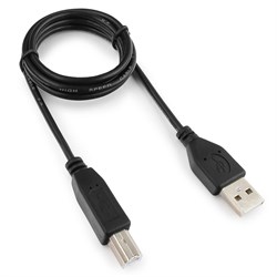 (1011725) Кабель USB 2.0 Гарнизон GCC-USB2-AMBM-1M, AM/BM, 1м, пакет