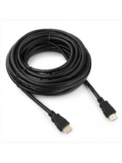 (1012000) Кабель HDMI Гарнизон GCC-HDMI-10M, 10м, v1.4, M/M, черный, пакет - фото 20460