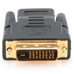 (1012037) Переходник HDMI-DVI Cablexpert A-HDMI-DVI-2, 19F/19M, золотые разъемы, пакет - фото 20489