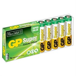 (1012119) Батарейка GP Super Alkaline 24A LR03 AAA (10шт) - фото 20664
