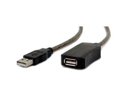 (1012211) Кабель удлинитель USB 2.0 активный Cablexpert UAE-01-5M, AM/AF, 5м - фото 20751
