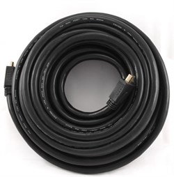 (1012202) Кабель HDMI Cablexpert CC-HDMI4-15, 4.5м, v2.0, 19M/19M, черный, позол.разъемы, экран, пакет - фото 20757