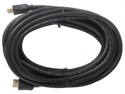 (1012200) Кабель HDMI Cablexpert CC-HDMI4-7.5M, 7.5м, v2.0, 19M/19M, черный, позол.разъемы, экран, пакет - фото 20759