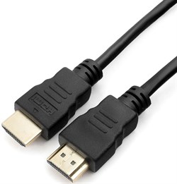 (1012198) Кабель HDMI Гарнизон GCC-HDMI-1M, 1м, v1.4, M/M, черный, пакет