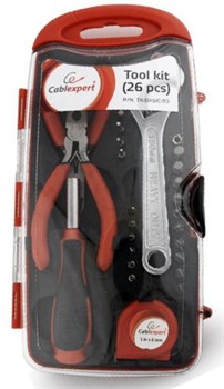 (1012191) Набор инструментов Cablexpert TK-BASIC-03 (26 пр.) - фото 20768