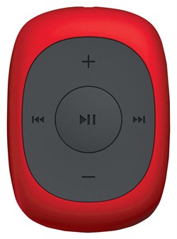 (1012512) Плеер MP3 Flash Digma C2L 4Gb красный/FM/clip