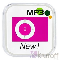 (1012425) MP3-плеер с поддержкой карт microSD (pink) вариант 1 - фото 21032