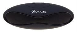 (1012533) Колонка портативная Oklick OK-10 черный 3W, Bluetooth, FM, USB, microSD - фото 21099