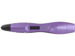 (1012167) Ручка 3D Cactus CS-3D-PEN-E-METPL PLA ABS LCD Фиолетовый металлик - фото 21305