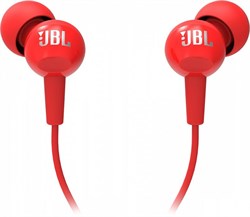 (1012809) Наушники JBL Гарнитура C100si, красная (JBLC100SIURED) - фото 21436