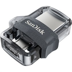 (1013158) Флеш Диск Sandisk 128Gb Ultra Dual drive SDDD3-128G-G46 USB3.0 черный - фото 21843