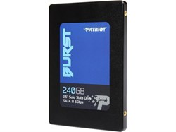 (1013357) SSD жесткий диск SATA2.5" 240GB BURST PBU240GS25SSDR PATRIOT - фото 22053