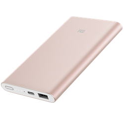 (1013569) Мобильный аккумулятор Xiaomi Mi Power Bank Pro 10000mAh 2A розовое золото 1xUSB - фото 22242