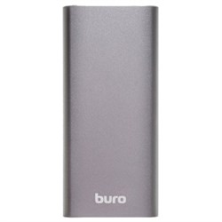 (1013567) Мобильный аккумулятор Buro RB-10000-QC3.0-I&O Li-Pol 10000mAh 3A+1.5A серебристый 2xUSB - фото 22244