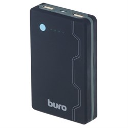 (1013566) Мобильный аккумулятор Buro RA-13000-QC3.0 Li-Pol 13000mAh 3A+1.5A черный 3xUSB - фото 22245