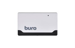 (1013551) Устройство чтения карт памяти USB2.0 Buro BU-CR-2102 белый - фото 22263