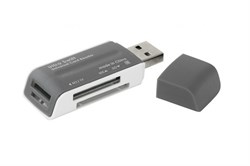 (199331) Универсальный картридер Defender Ultra Swift USB 2.0, 4 слота