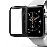 (1014271) Стекло защитное Full Glue 3D для Apple Watch 1/2/3 (42mm) - фото 23260