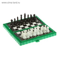 игра настольная шахматы в короб. микс 8,5*8,5 см 292835 - фото 23497