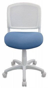 (1014543) Кресло детское Бюрократ CH-W296NX/26-24 спинка сетка белый TW-15 сиденье голубой 26-24 - фото 25077