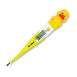 (1010903) Термометр электронный B.Well WT-06 Flex желтый/белый