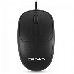 (1014785) Мышь CROWN CMM-128 (3 кнопки; 1000DPI; Длина провода: 1.8м; USB; Plug & Play) - фото 25303