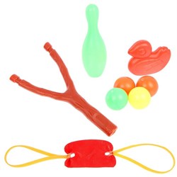 (1014991) Рогатка "Шалапай", стреляет шариками, с мишенями, цвет МИКС 2624308 - фото 25830