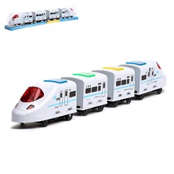 (1015168) Поезд "Скорость", работает от батареек, световые и звуковые эффекты 1540921 - фото 26316