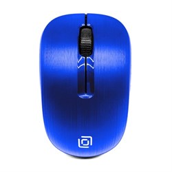 (1015301) Мышь Oklick 525MW синий оптическая (1000dpi) беспроводная USB (2but)