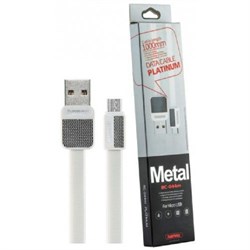 (1016014) USB кабель micro REMAX Platinum RC-044m (1m) white - фото 27726
