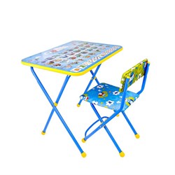 (618034) Набор детской мебели «Познайка. Азбука» складной, цвета стула МИКС 618034 - фото 28984